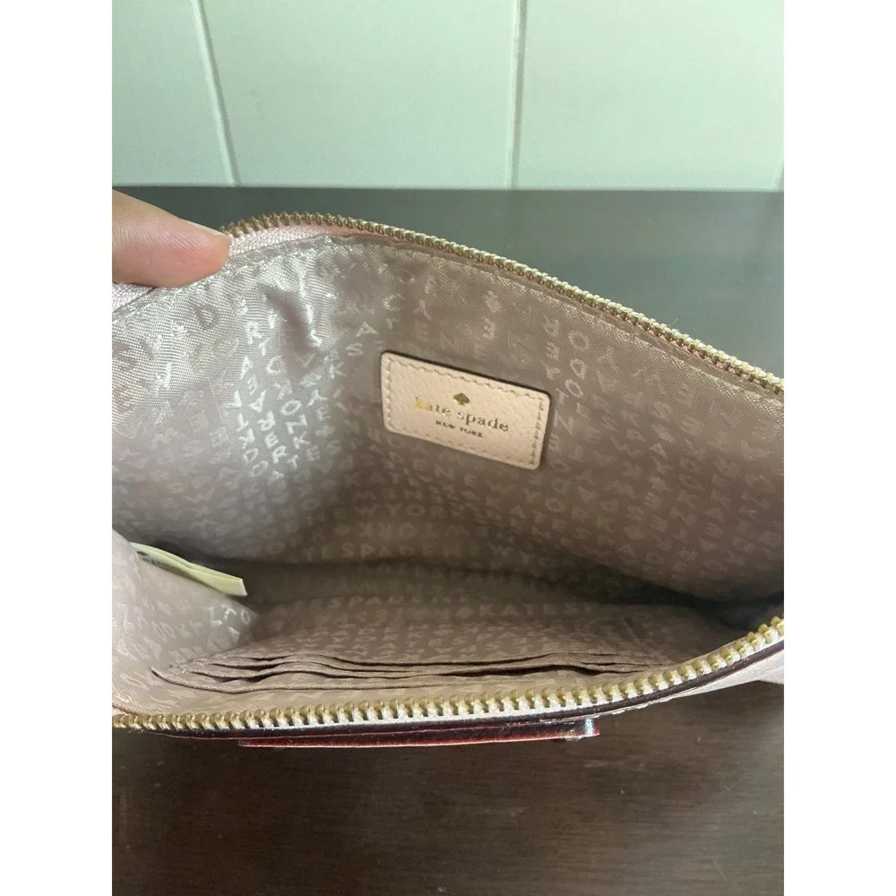 Kate Spade Wristlet Clutch Women's‎ One Size Leather Handbag Purse